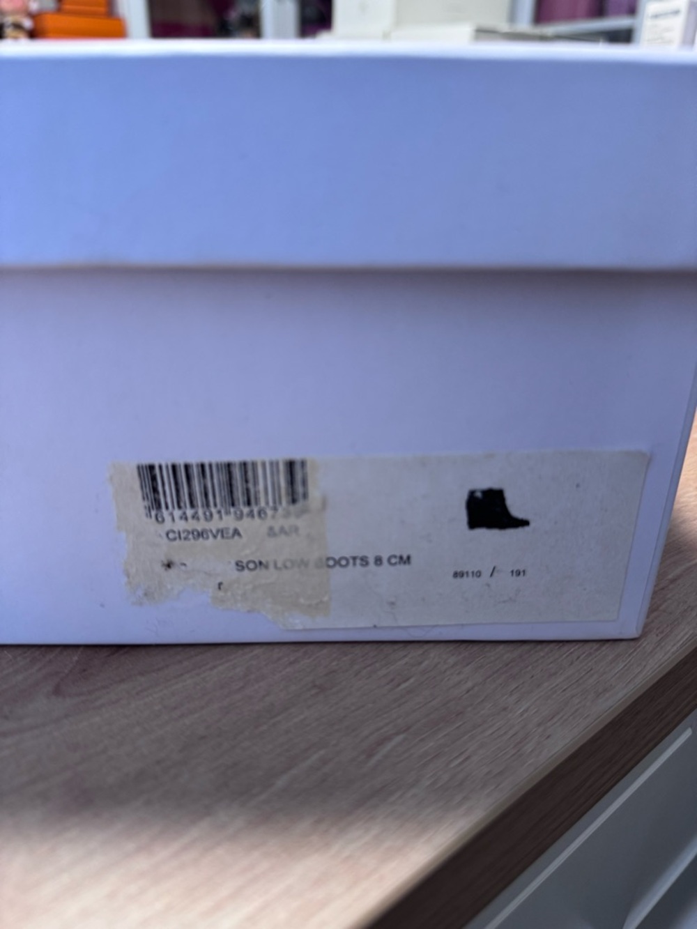 Dior Black Leather Wedge Ankle Boots with Silver Buckle - Picture 11 of 12